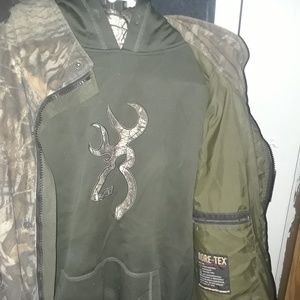 Browning hoody and jacket